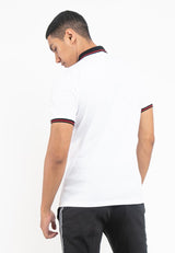 Stretchable Casual Slim Fit Polo Tee - 621156