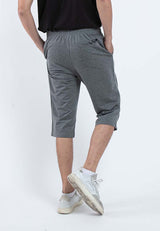 Forest Cotton Terry 3 Quarter Pants Men Shorts Casual Short Pants Men | Seluar Pendek Lelaki Sweatpants - 65780
