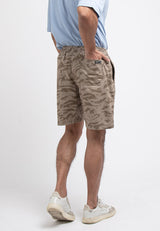 Forest 100% Cotton Twill Full Print Casual Men Short Pants | Seluar Pendek Lelaki - 65841