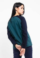 Ladies Long Sleeve Terry Pull Over - 822045