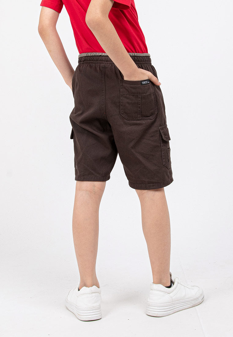 Forest Kids100% Cotton Twill Cargo Pants Men Short Pants Men | Seluar Pendek Lelaki - FK65038