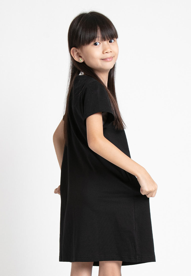 Forest Kids Girl Short Sleeve Dress | Baju Budak Perempuan Lengan Pendek - FK885006