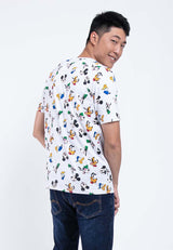 Forest X Disney Printed Round Neck Tee | Baju T shirt Lelaki - FW20017