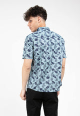 Forest Plus Size Woven Full Print Men Shirt | Baju Kemeja Lelaki - PL621278