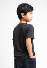 Forest Kids Unisex Dri-Fit Quick Dry T Shirt Round Neck Sports Tee | Baju T shirt Budak - FK20102