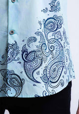 Alain Delon Short Sleeve Slim Fit Printed Batik - 14422010