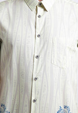 Alain Delon Short Sleeve Slim Fit Printed Batik - 14422012