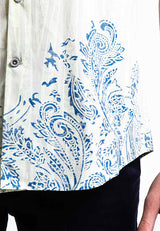 Alain Delon Short Sleeve Slim Fit Printed Batik - 14422012