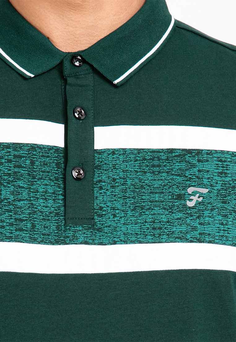Forest Premium Weight Cotton Pique Slim Fit Polo T Shirt Men Collar Tee | Baju T Shirt Lelaki Polo - 23822