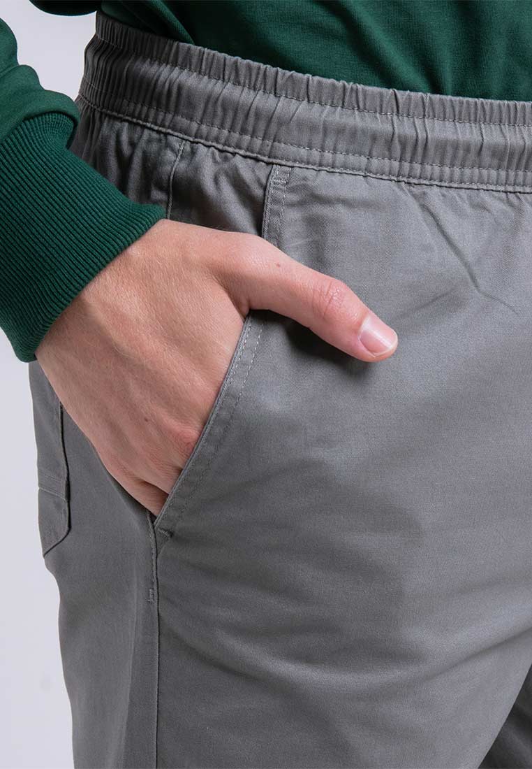 100% Cotton Twill Slim Fit Jogger Long Pants | Seluar Panjang Lelaki - 610189