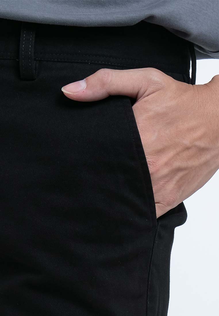 Forest Stretchable Chino Pants Trousers Straight Cut Khakis Pant Men Cotton Men Long Pants | Seluar Lelaki - 610197