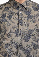 Forest Woven Full Print Men Shirt | Baju Kemeja Lelaki - 621273