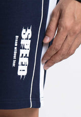 Forest Cotton Terry Casual Shorts Taping Sweatpants Short Pants Men | Seluar Pendek Lelaki - 65812