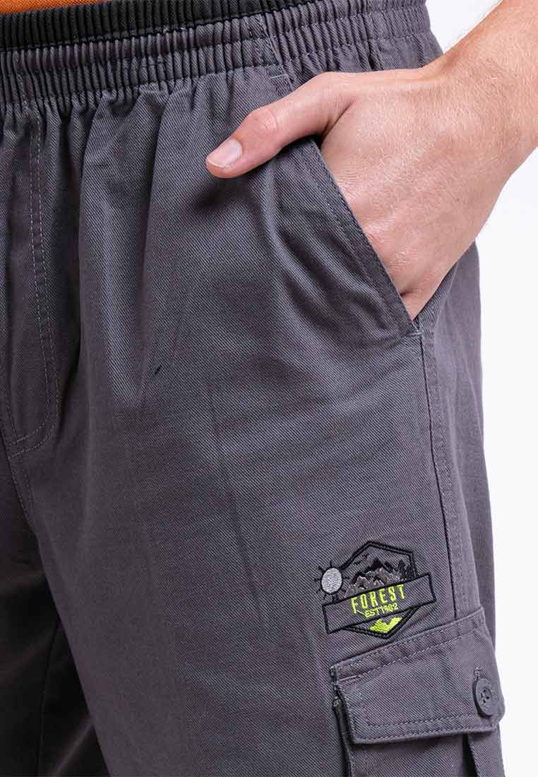 Forest 100% Cotton Twill 27"/28" Cargo Pants Men Shorts Casual 3 Quarter Short Pants Men | Seluar Pendek Lelaki - 65836