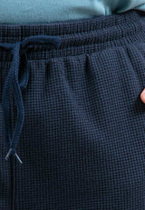 Forest Cotton Waffle Casual Shorts Sweatpants Short Pants Men | Seluar Pendek Lelaki - 65847