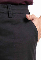 Forest Stretchable Cotton Twill 19/20" Bermuda Men Shorts Chino Short Pants Men - 665070