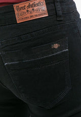 Ladies Straight Cut Stretchable Denim Jeans - 810361