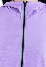 Forest Ladies Soft-Touch UV Sun Proctection Women Jacket Jogging Running Hoodie Sport Jacket | Jaket Perempuan - 830120