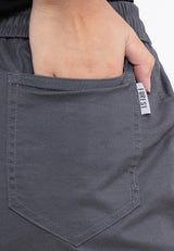 Forest Ladies 18.5/19.5" Cotton Twill Elastic Waist Quarter Women Shorts Casual Short Pants | Seluar Perempuan - 865097