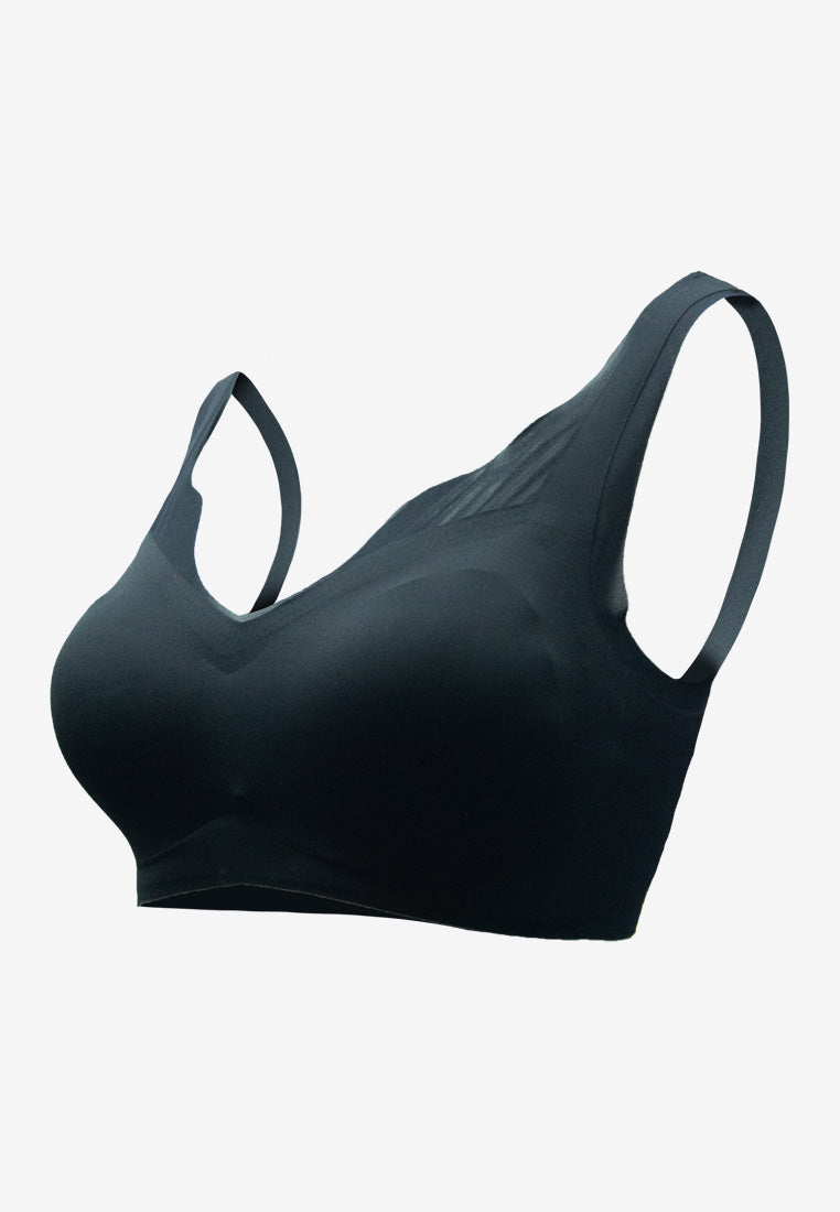 (1 PC) Forest Ladies Nylon Spandex Seamless Bra Selected Colours - FBD0009L