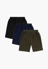 Forest Kids Shorts Unisex Cotton Terry Boy Girl Short Pants Kids l Seluar Pendek Budak Lelaki Perempuan - FK6505