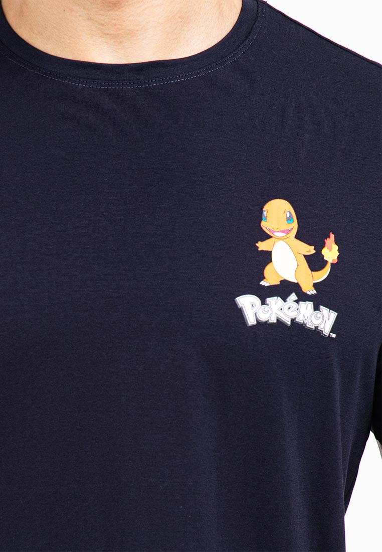 Forest Men Pokémon Round Neck Tshirt Men | Baju T Shirt Lelaki - FP21002