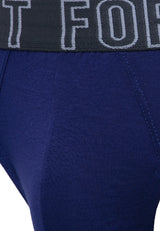 (3 Pcs) Forest Mens Bamboo Spandex Mini Brief Underwear Assorted Colour - FUD0097M