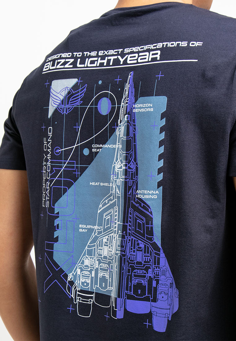 Forest x Disney Pixar Lightyear 2022 “Spaceship" Round Neck Tee Men | Baju T shirt Lelaki - FW20034