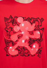 Forest x Disney Mickey 3D Effects Round Neck Tee Men Family Tee | Baju T shirt Lelaki - FW20042