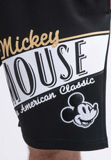 Forest X Disney Mickey Mouse Casual Short Pants | Seluar Pendek Lelaki - FW65004
