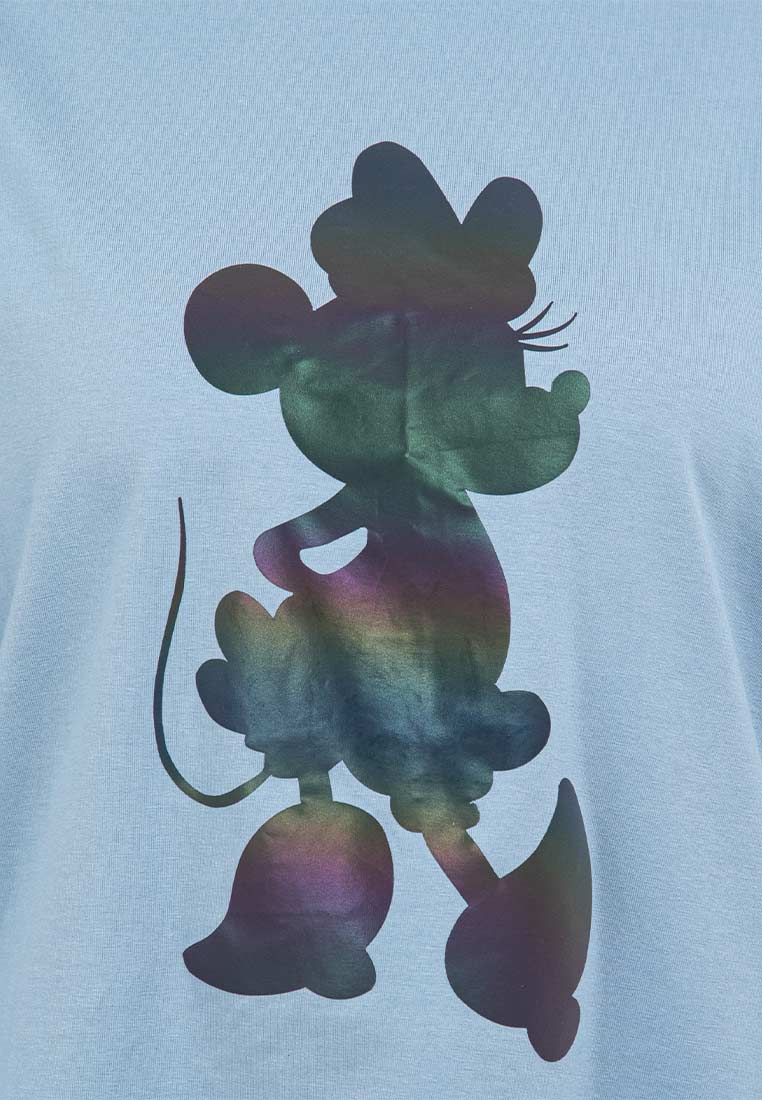 Forest x Disney 100 Years of Wonder Minnie Gradient Long Sleeve Tee Ladies Family Tee |  FW820034