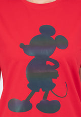 Forest x Disney 100 Year of Wonder Round Neck Tee Ladies Family Tee | Baju T shirt Perempuan - FW820060