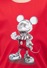 Forest x Disney 100 Years of Wonder Mickey 3D Sculpture Round Neck Tee Kids Family Tee | Baju T Shirt Budak - FWK20062
