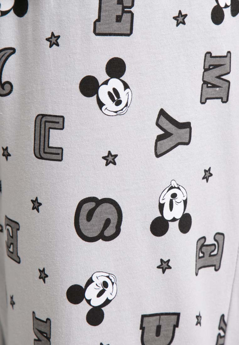( 1 Set ) Forest x Disney Mens 100% Cotton Short Sleeve Long Pants Pyjamas Set - WPD0012