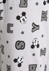 ( 1 Set ) Forest x Disney Mens 100% Cotton Short Sleeve Short Pants Pyjamas Set - WPD0013