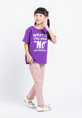 Forest Kids Girls Cotton Twill Long Pants | Seluar Panjang Budak Perempuan  - FK810002