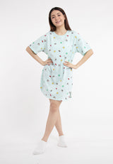 ( 1 Piece ) Forest X Shinchan 30th Anniversary Ladies 100% Cotton Sleepdress | Baju Tidur Wanita - CPD0014