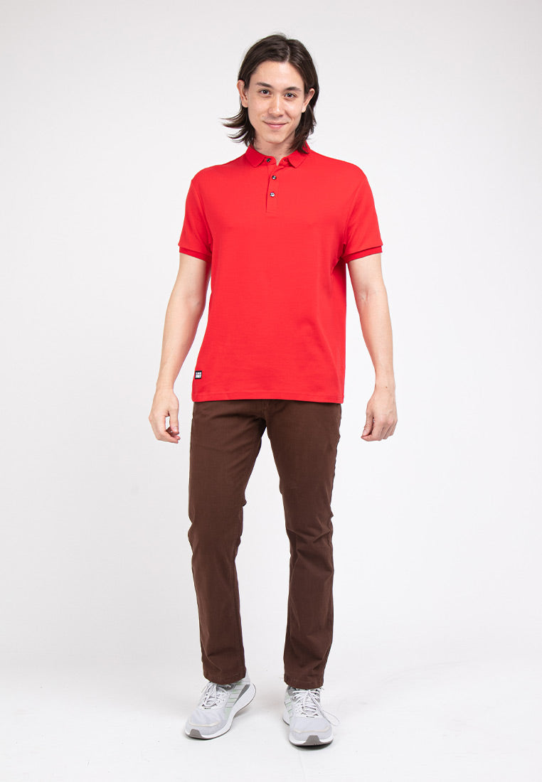 Forest Premium Weight Cotton 220gsm Interlock Knitted Polo Tee - 23635B