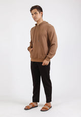 Forest Cotton Interlock 250GSM Premium Weight Cotton Reg Fit Hoodie Men Sweatshirt Jacket - 23770