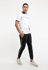 Stretchable Casual Slim Fit Polo Tee - 621156