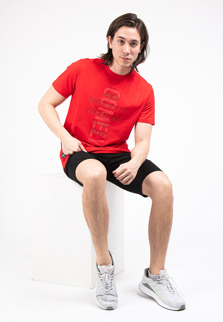 Forest Stretchable Premium Weight Cotton Round Neck Tee Men | Baju T Shirt Lelaki - 621251