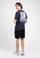 Forest Boxy Cut Graphic Tee Crew Neck Short Sleeve T Shirt Men | Oversized Shirt Men - 621294