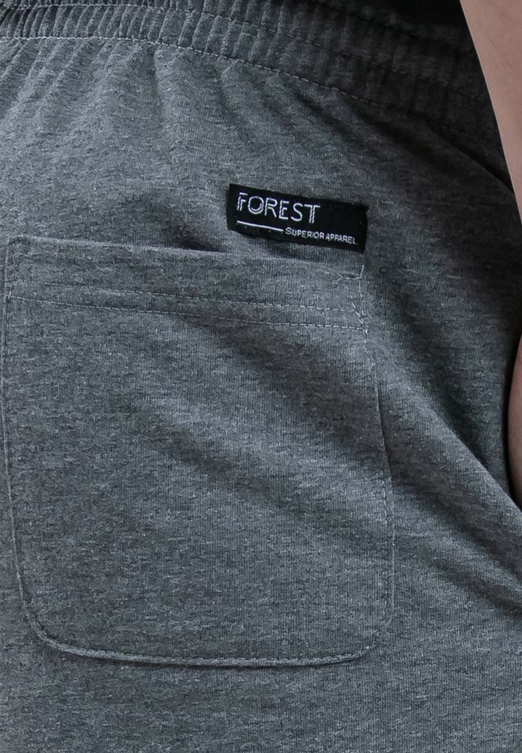 Forest Cotton Terry 3 Quarter Pants Men Shorts Casual Short Pants Men | Seluar Pendek Lelaki Sweatpants - 65780