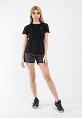 Forest Ladies Stretchable Dri-Fit Sport Tee Quick Dry Tshirt Women | Baju T Shirt Perempuan - 821975