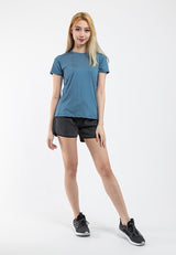 Forest Ladies Stretchable Dri-Fit Sport Tee Quick Dry Tshirt Women | Baju T Shirt Perempuan - 821975