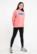 Ladies Long Sleeve Terry Pull Over - 822046
