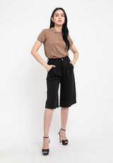 Ladies Premium Weight Cotton Regular Fit Polo Plain Tee - 822063