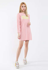 Ladies Premium Cotton Round Neck Dress - 822086