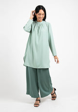 Forest x Hatta Dolmat Ladies Woven Long Sleeve Tunic | Baju Perempuan - 822336