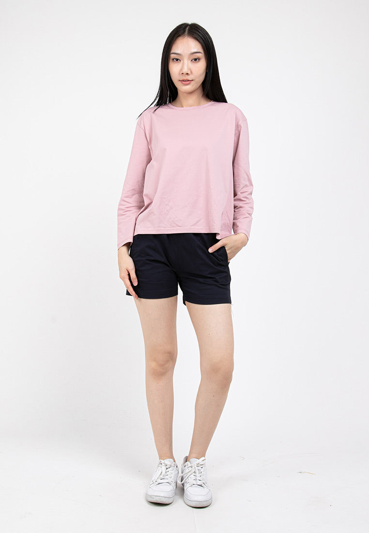 Forest Ladies 14/15" Cotton Twill Elastic Waist Casual Shorts Pants | Seluar Pendek Perempuan - 860138